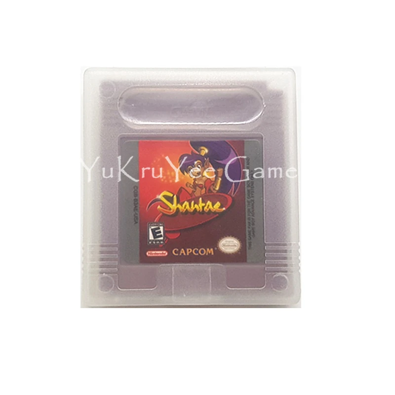 

Shantae Video Game Cartridge Card English Version for 16 Bit Handheld Console