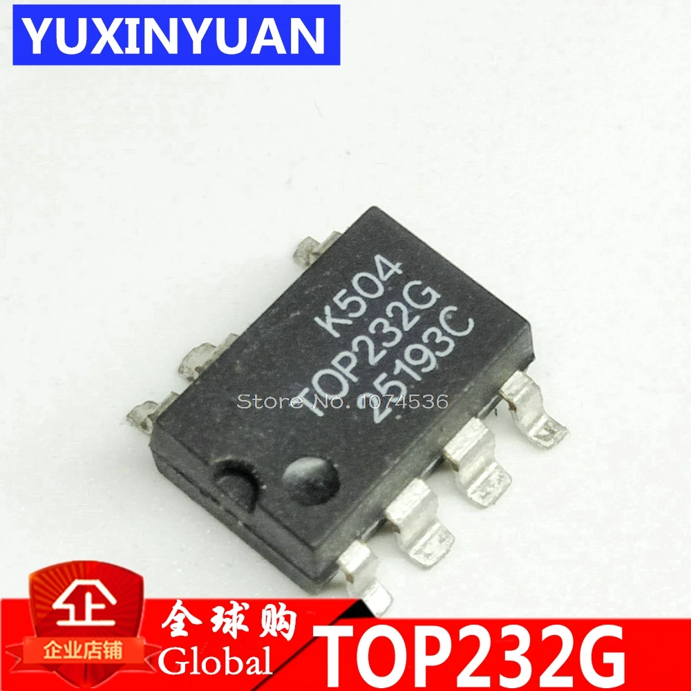 

TOP232 TOP232G TOP232GN SOP7 Family Design Flexible, EcoSmart , Integrated Off-line 10PCS/LOT