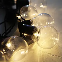 5 метров светодиодный Круглые лампы Ретро Стиль светодиодный лампы строка подвесные фонари для дома открытый Рождественский светильники
