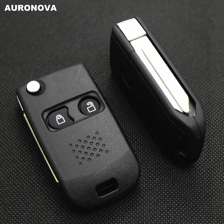 AURONOVA новый обновленный Складной Корпус ключа для Ford Kuga транзит Super Edge Raptor F250 F650 2