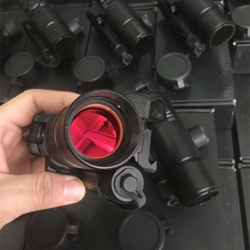 M4 المهنية منظر نقطة حمراء مزيج البصر ل 20 مللي متر السكك الحديدية بندقية الادسنس في الهواء الطلق الصيد نطاق بندقية riflescope الصيد البصريات