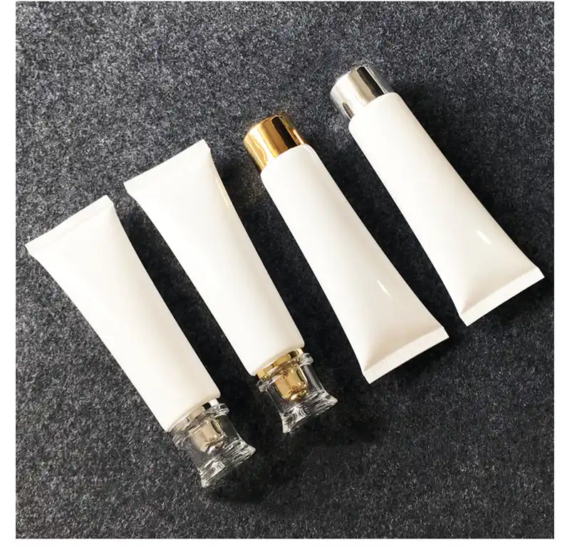 50 個 50 ミリリットル白空の化粧品包装 50 グラムソフトボトルプラスチックチューブ、ハンドクリームチューブ、水容器