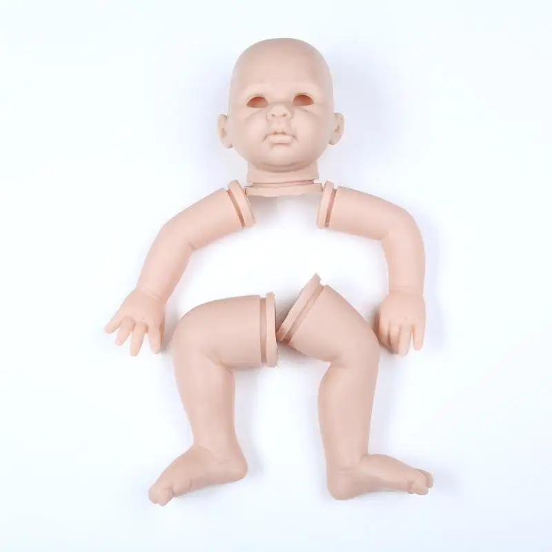 Npkколлекция 20 дюймов Неокрашенная пустая Кукла reborn baby doll Набор Хорошее качество силиконовый винил Bebe Bonecas кукла комплект