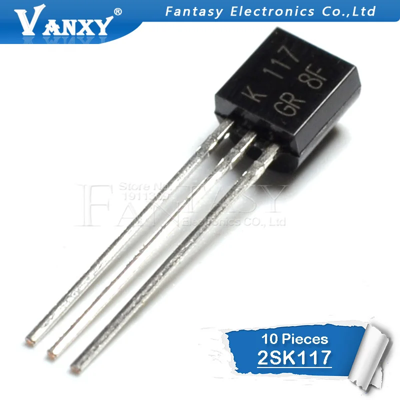 

10PCS 2SK117 TO-92 K117 TO92 new triode transistor