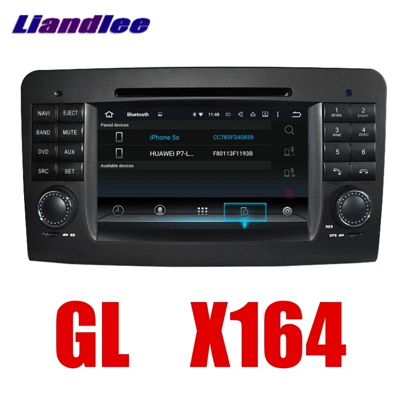 Liandlee Car Multimedia Player NAVI For Mercedes Benz M GL Class X164 2005~2012 Car Touch Screen Radio DVD Stereo GPS Navigation 7