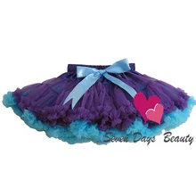 Пышная шифоновая юбка-американка до колена для маленьких девочек; юбка-пачка принцессы в стиле пэчворк; праздничные юбки; детское бальное платье; Одежда для танцев