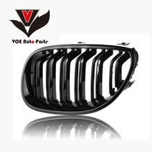 2004-2009 Kidney Shape ABS Plastic Gloss Black Auto Car E60 M5 Style Front Racing Grill Grille for BMW E60 5 Series