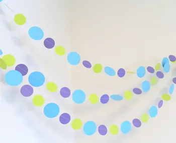 Monsters Inc Theme 1st Birthday Decor 10 Ft Paper Garland Little Monster Themed Baby Shower Decorations Or Custom Colors Buy At The Price Of 16 18 In Aliexpress Com Imall Com