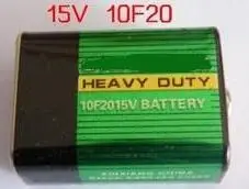 

free ship 2pcs/lot 15v 10F20 primary battery dry battery multi-meter heavy duty battery good quality