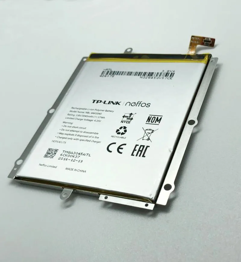 GeLar 3045 mAh/11.57Wh 3 8 V NBL 44A3045 запасная батарея для neffos C5 Max TP702A B C E Batterie|Аккумуляторы