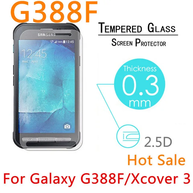Закаленное стекло Xcover 3 9H 2.5D премиум класса защитная пленка для экрана Samsung Galaxy G388F