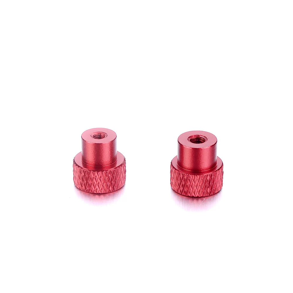 Wholesale New 10Pcs/Set M4 Anodizing Knurled Thumb Nuts High Quality