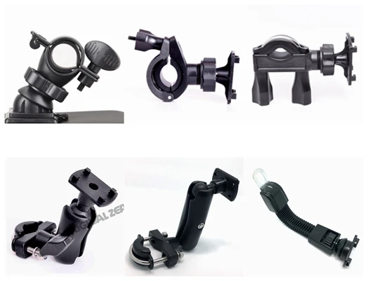 

INIZEAL 360 degree Rotating Bicycle Motorcycle Phone holder Handlebar Mirror Seat Mount Adjustable Phone Bag Holder Support - B