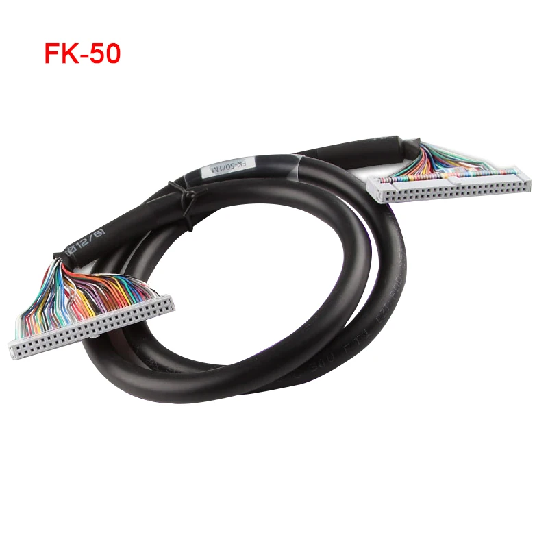 

IDC50 Industrial Cable IDC50 breakout board cable, Round cable, with preassembly, not shielded, variable cable length
