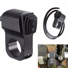 1 шт 12 В 7/8 дюймов Водонепроницаемый мотоцикла ATV руль указатель поворота вкл/выкл переключатель мотоцикла Запчасти