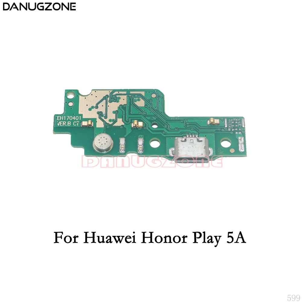 USB Charging Port Dock Plug Socket Jack Connector Charge Board Flex Cable For Huawei Honor Play 7A 7X 7 5A 5X 5C 8A 8C 6 6A 6X