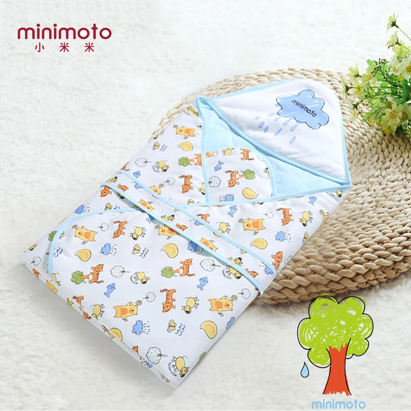 

Minimoto Baby Blankets Cotton Quilt Muslin Swaddle Blanket Quality Kids Bath Towel Infant Wrap Newborn Babies Blanket Swaddling