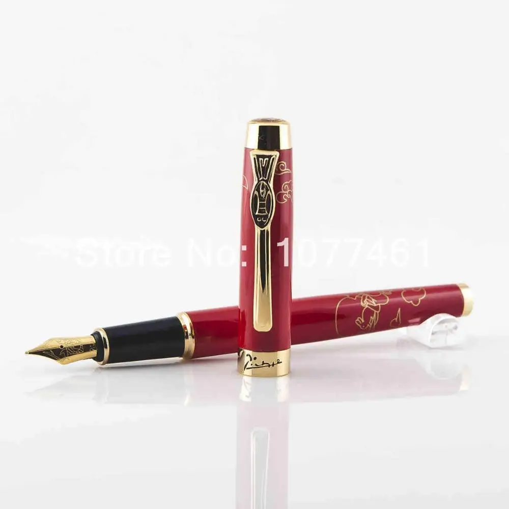 Picasso fountain pen picasso 933 pure black gift fountain pen pimio calligraphy gold fountain pen Picasso fountain pen picasso 933 pure black gift fountain pen pimio calligraphy gold fountain pen