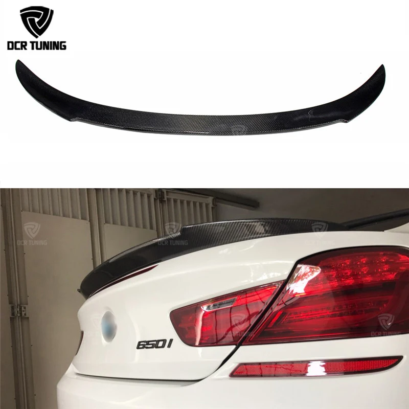 

V Style Rear Trunk Spoiler Carbon Fiber For BMW 6 Series & M Series 2 - Door F12 Coupe F13 Convertible M6 spoiler 2012 - UP