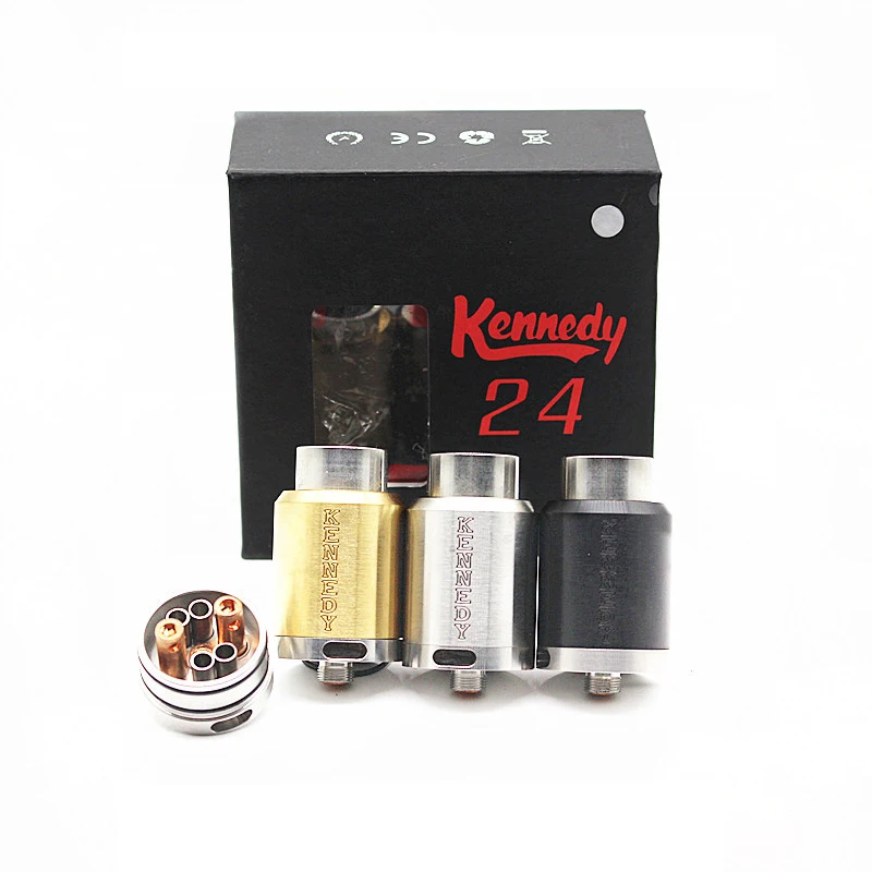 

Kennedy 24 RDA Atomzier Electronic Cigarette 24mm Diameter Rebuildable Dripping RDA for Mechanical Mod Vape pen Tank
