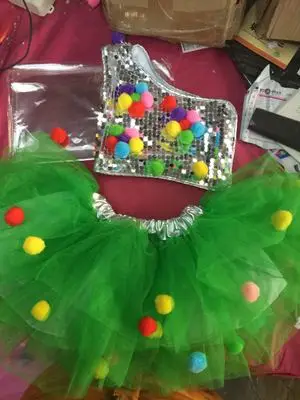 Freebily Kids Girls Sequins Ballet Dance Dress