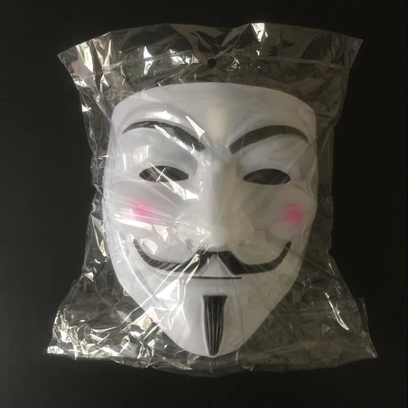 Вендетта тушь для ресниц Anonymous Guy Fawkes Fiesta de Disfraces Adultos Disfraces de Alta calidad de Cosplay mascaras