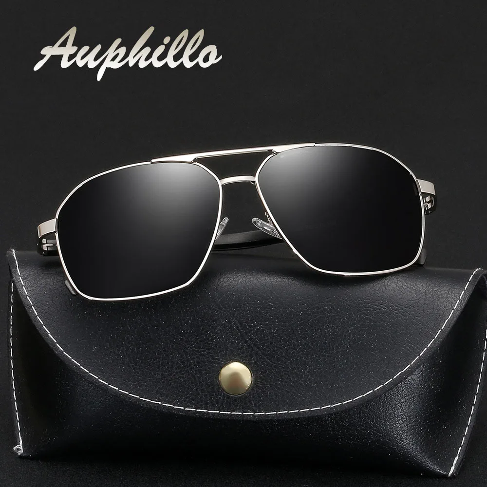 AUPHILLO Photochromic Sunglasses Men Women Polarized Driver's Driving Glasses Classic Brand Design Sports Retro Sunglasses UV400