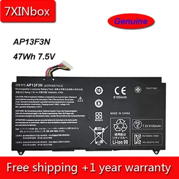

7XINbox 47Wh 6280mAh 7.5V Genuine AP13F3N Laptop Battery For Acer Aspire S7-392 Ultrabook Series 2ICP4/63/114-2