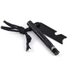 EDC – outil multifonction 7 en 1 Portable de survie en plein air, sifflet d'urgence, boussole, clé, règle, corde, étui étanche, stylo ► Photo 3/5