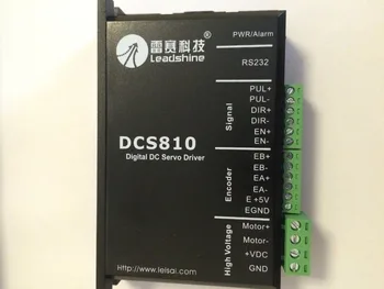 

1PCS Update Leadshine DCS810 Brushed DC Servo Drive 80VDC Peak single-ended