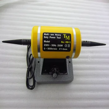 

TM buffing grinding burnishing motor rpm 0-8000r/min Multiuse polishing machine heavy duty power tool jewelry dental rotary tool