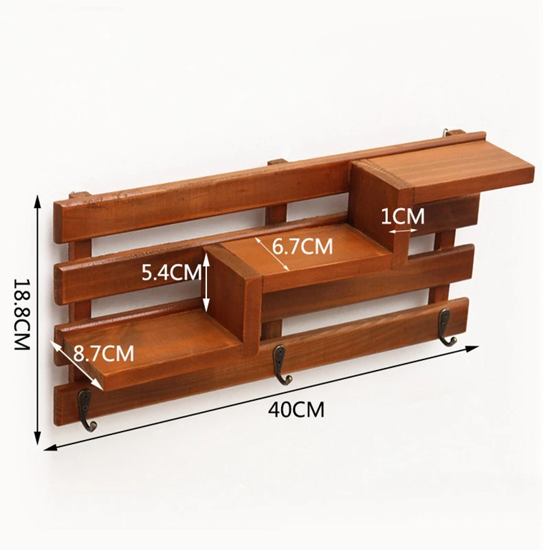 Настенная вешалка, стеллажи для хранения, коробка для хранения ключей, подвесной чехол для хранения телефона, полка, вешалка для хранения шляп