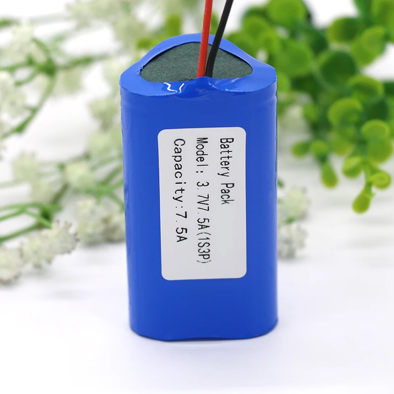 KLUOSI 1S3P 3 7 V/4 2 V 7500mAh литий ионный аккумулятор с BMS для рыболовных фар Bluetooth