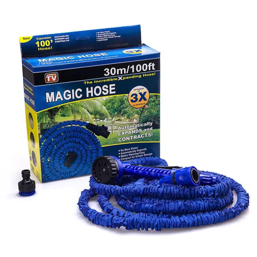 Hot Selling 25FT 150FT Garden Hose Expandable Magic Flexible Water Hose