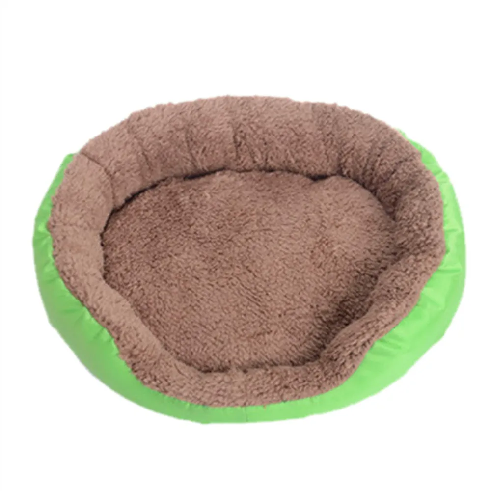 Кровать для собаки, кошки, мягкая подушка для питомца, коврик для питомца, мебель для собаки, одеяло для щенка, кровать для питомца, съемная подушка для маленьких и средних собак - Цвет: Зеленый