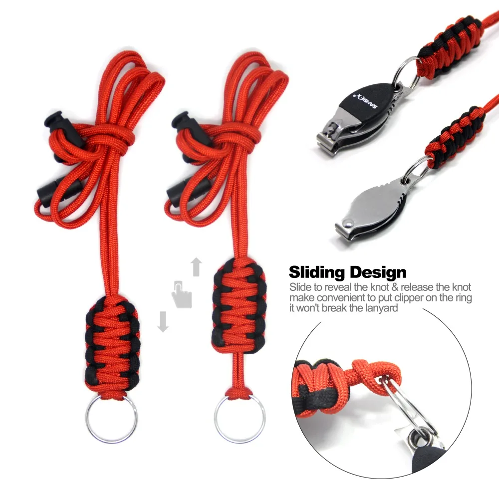 fishing clippers with lanyard