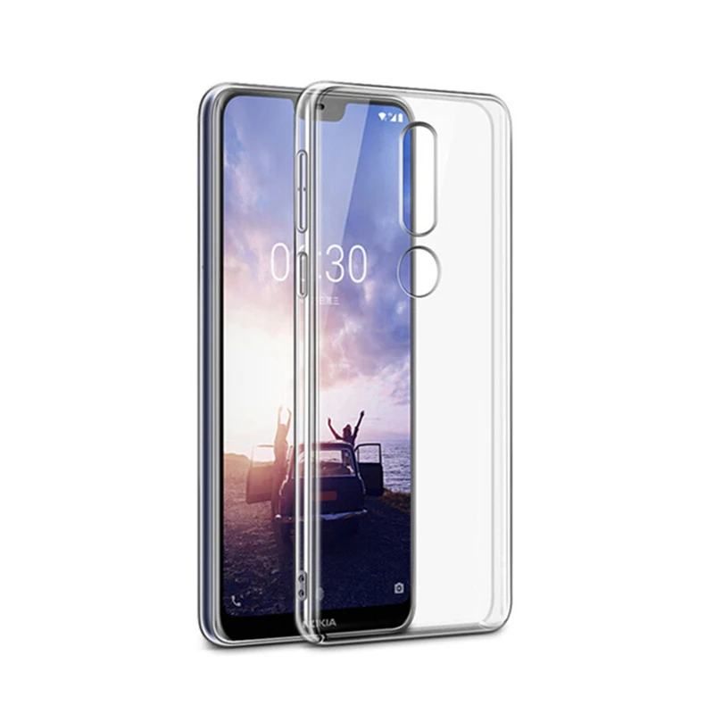 Чехол для Nokia 2 1 3 5 7 Plus X5 X7 Мягкий противоударный чехол X6 6 8 9 & 2018 Air силиконовый