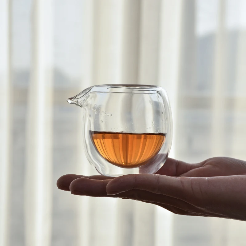 TANGPIN термостойкий стеклянный чайный кувшин с двойными стенками chahai, аксессуары для кофе и чая 150 мл