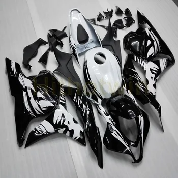 

Custom for 2009 2010 2011 2012 CBR600 RR ABS Plastic Set Fairing+5Gifts+black INJECTION MOLD