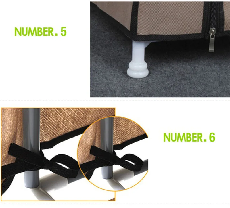 36- Pair Portable Canvas Shoe Rack in Nairobi