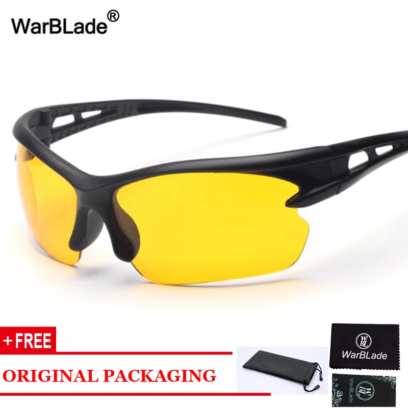 Модные солнцезащитные очки WarBLade для спорта на открытом воздухе ночного видения