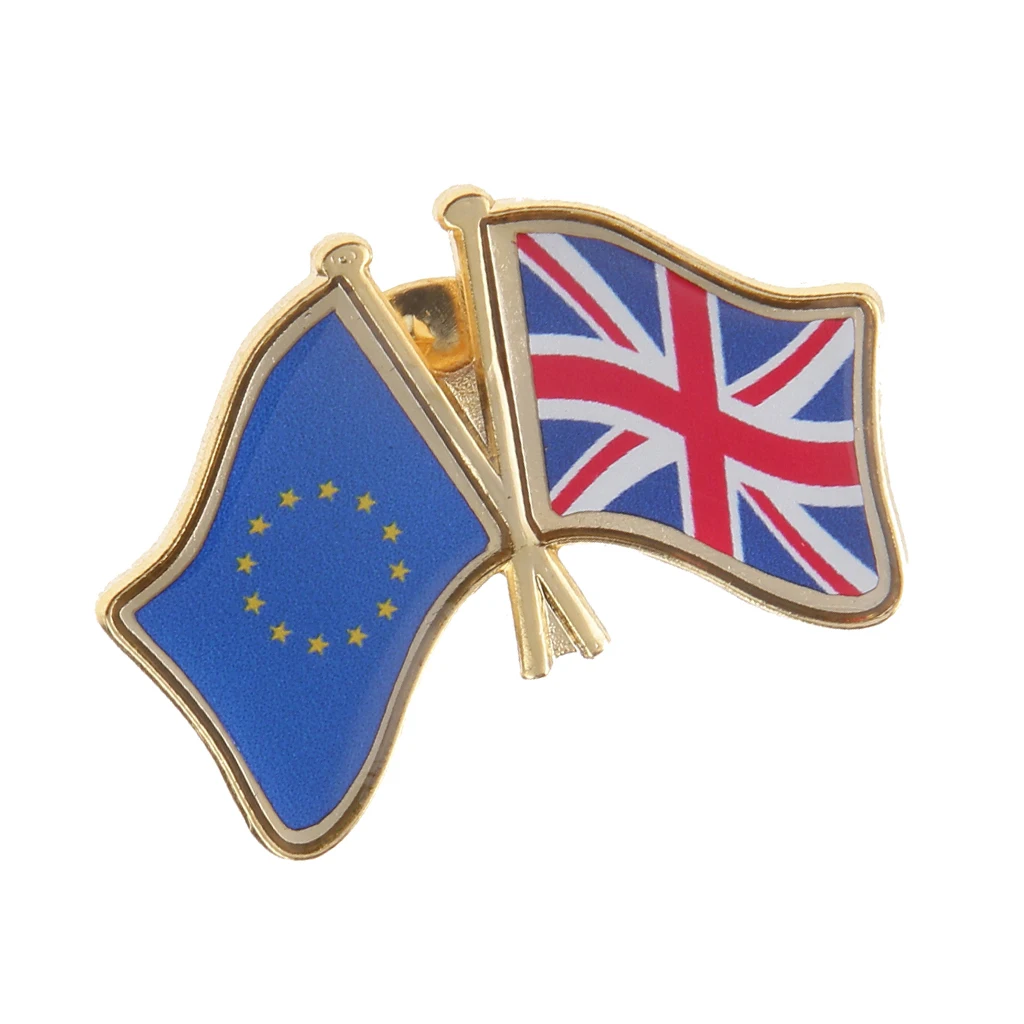 New Union Jack Metal Lapel Pin Badge Great Britain / United Kingdom Flag Badge Armband World Flag Badges Clothes Decoration Gift