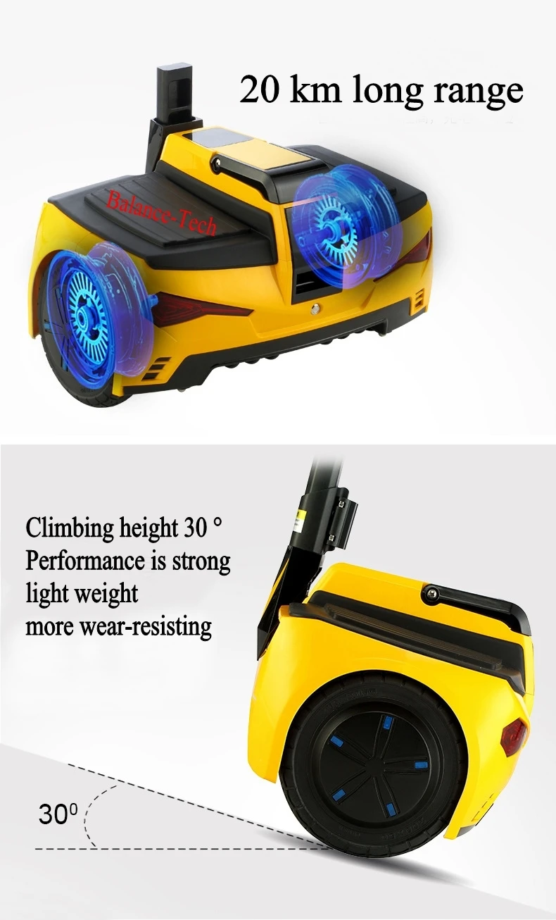 Oxboard Hoverboard Handle Auto Scooter Smart Balance Electric Skateboard Electric Skate 2 Wheels Hoverboard Skateboard 2*1000W