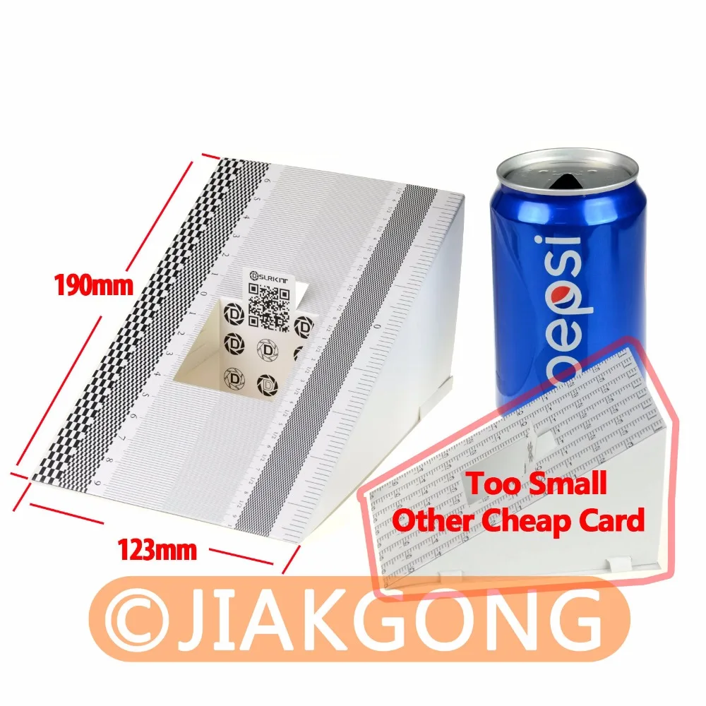 2 шт./лот складная карта Объектив Фокус инструмент калибровка выравнивание AF