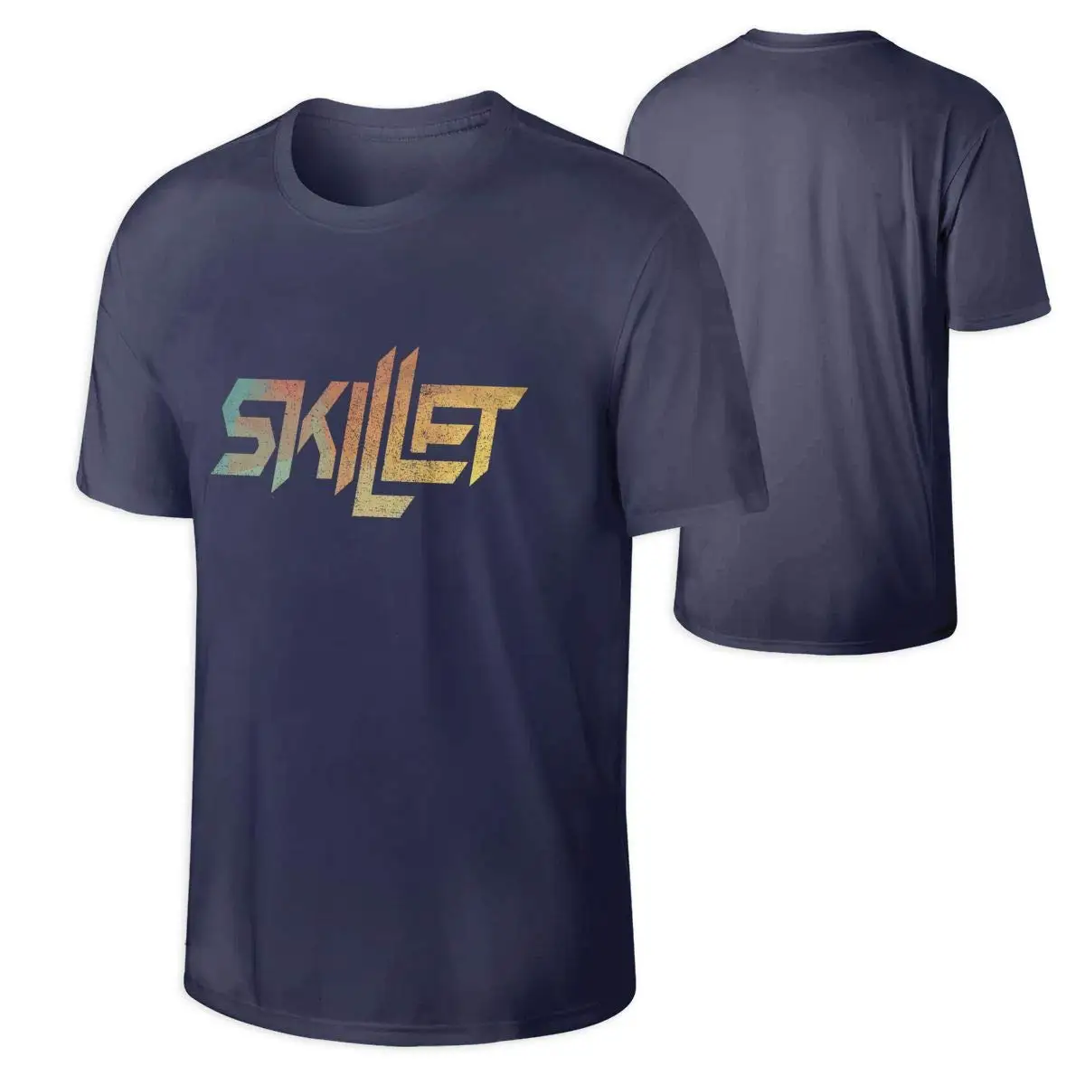 

Skillet Band Man's Crewneck Cotton Classic Adult T-Shirt