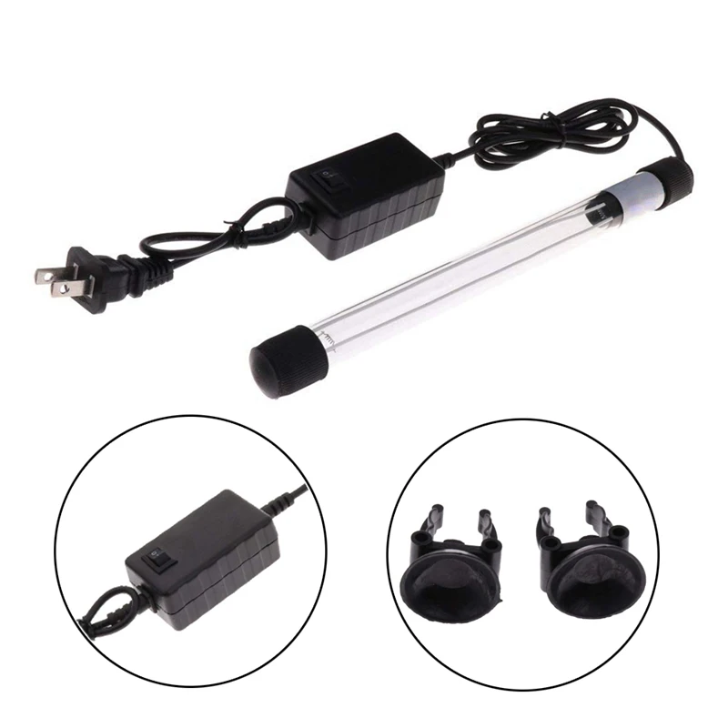 

5W/7W/9W/11W/13W Aquarium UV Sterilizer Submersible UV Sterilizer Lamp Water Disinfection Treatment for Aquarium Fish Tank Pond