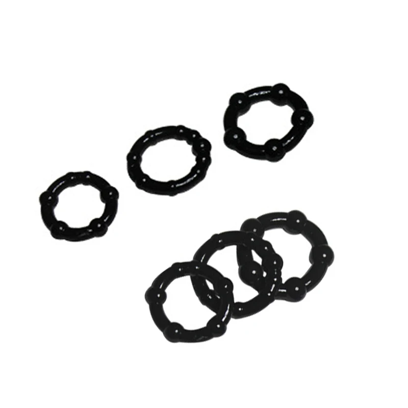 Meselo-3pcs-Penis-Enhancer-Ring-Delay-Ejaculation-Cock-Enlarge-Penis-Trainer-Men-Sex-Toy-Silicone-Stretchy