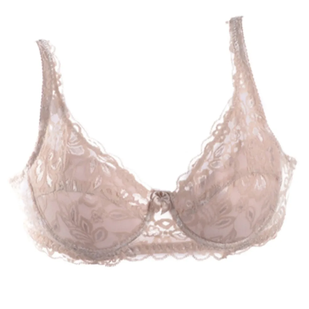 Sexy-Lady-Women-Underwire-Padded-Up-Embroidery-Lace-Bra-32-40B-Brassiere-Bra-Push-Up-Bras