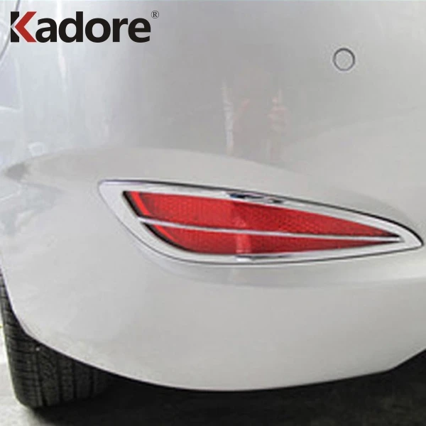 Для Hyundai Accent i25 2011 2012 хэтчбек ABS Хромированная задняя противотуманная фара задний