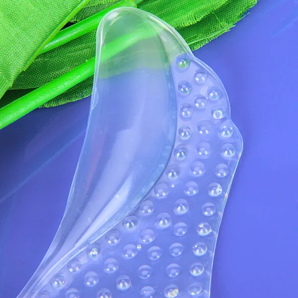 1 Pair Silicone Gel Arch Support Insoles Shock-Absorbant Shoes pads for High Heel